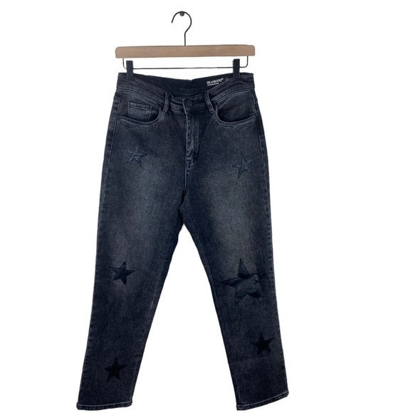 BLANKNYC Madison Crop High Rise Star Jeans - Picture 2 of 7